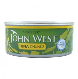 John West Tuna Chunks In Sunflower Oil  Tub  160 grams
